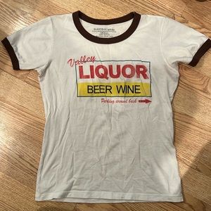 Valley liquor beer wine t-shirt